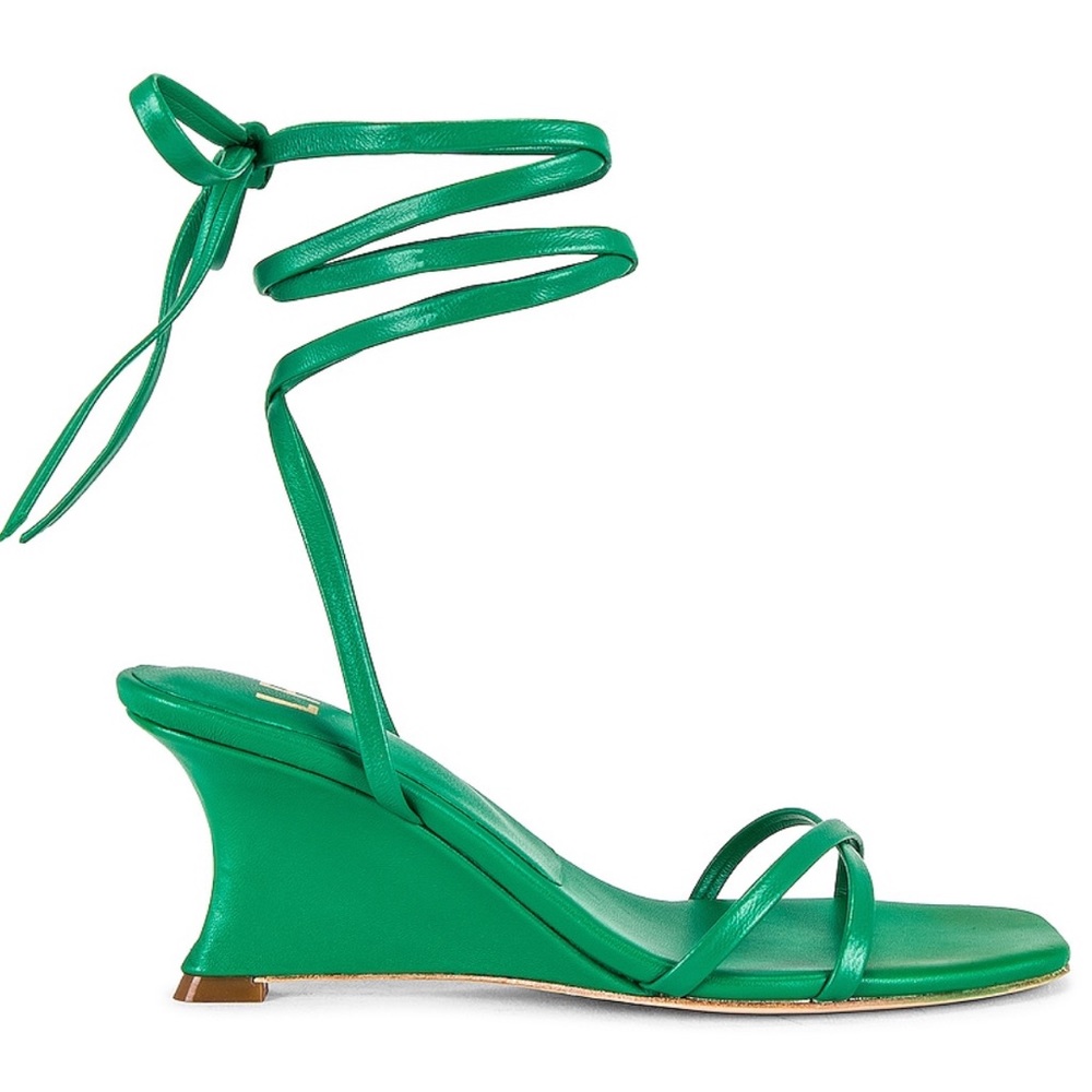 LPA Lace Up Wedge